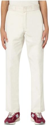 Dickies Werkbroek Twill Medium Gewicht Rechte Pijp - Heren - Straight fit broeken - Wit - W36 L32 - Broeken