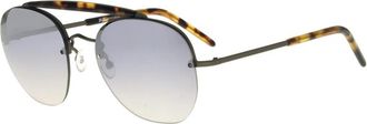 Jplus Sartorialeyes 3041 Zonnebril - unisex - Zonnebrillen - Bruin - 55 MM - Accessoires
