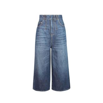 Dior Wide Leg Denim Jeans