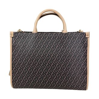 Liu Jo Tote Bags, female, Brown, Size: ONE SIZE Ridhi Ecs M Tote