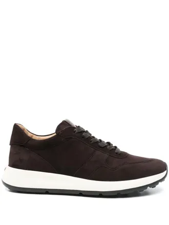 Tod's Brown Suede Sneakers