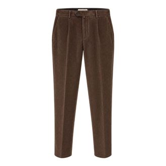 BRIGLIA 1949 Pantalone Velluto Mille Righe - - Trousers - Uomo - Marrone - S