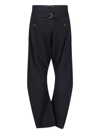 Vivienne Westwood Mens Trousers Black Cotton