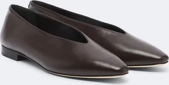 Jimmy Choo London Margot leather ballet flats