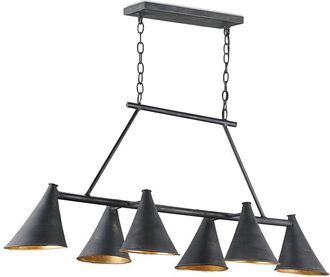 Currey & Company Culpepper Rectangular Chandelier