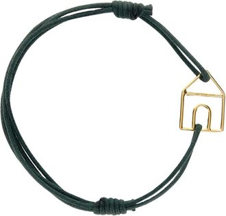 Aliita Casita Pura Cord Bracelet - Dames - Armbanden - Groen - ONE Size - Katoen - Accessoires