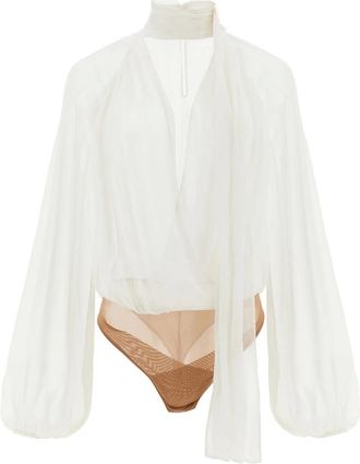 Elisabetta Franchi Mujer, Camisetas, Blanco, Talla: S