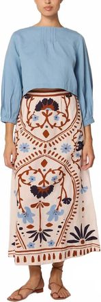 Cleobella Liliana Print Skirt In Multicolor