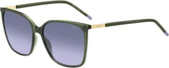 HUGO BOSS HG 1275/S 1ED/H1 Womens Sunglasses Green Size 57