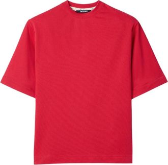 Jacquemus Ventadou T-shirt - Dames - T-shirts - Rood - M - Polyester - Tops