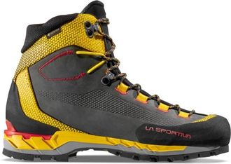 La Sportiva Trango Tech Leather GTX Bergschuhe f&uuml;r Herren | grau/gelb