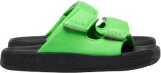 Veja Schoenen, Dames, Groen, 37 EU, Leer, Etna Bold Sandaal
