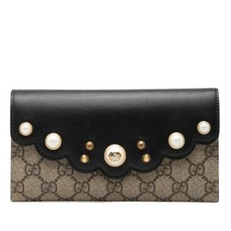 Gucci Pre-owned Wallets, female, Multicolor, Size: ONE SIZE Pre-owned Pearl Wallet