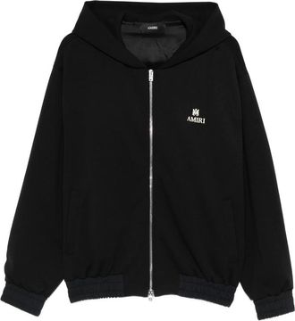 Amiri Logo-detail Zip-up Hoodie