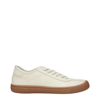 The Row Beige Fabric Womens Sneakers