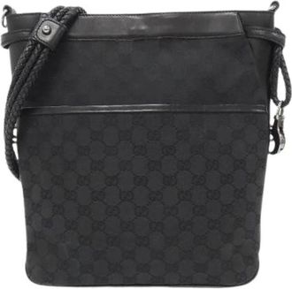 Gucci Borsa a tracolla in tela GG Pre-owned - - Pre-owned - Donna - Nero - ONE SIZE