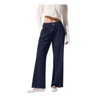 Alo (WMNS) ALO Suit Up Trouser Regular Navy W51432R-746648265