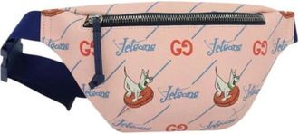 Gucci Pre-owned Leather crossbody-bags - Dames - Vintage Heuptassen - Roze - ONE Size - Leer - Vintage