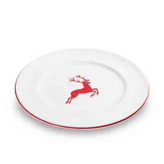 Gmundner Keramik Gmundner Keramik - Gmundner Ceramics Ruby Red Stag Plato Llano Gourmet (&oslash; 27cm)