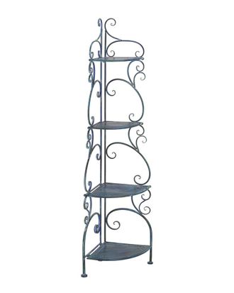 Safavieh Indoor/Outdoor Turuca 4-Tier Corner Shelf