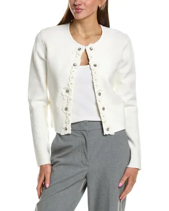 endless rose Endless Rose Floral Detail Cardigan