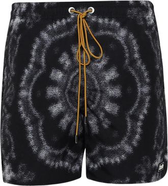 Rhude Costume da bagno Motion Bandana - Nero