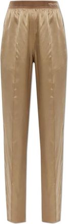 Tom Ford Pantaloni Pigiama in Seta - - Trousers - Donna - Giallo - S