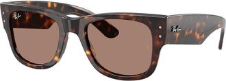 Ray-Ban RB0840S Mega Wayfarer 902/1A Mens Sunglasses Tortoiseshell Size 51