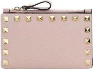 Valentino Garavani Monedero Rockstud - Accessories - Mujer - Rosa - ONE SIZE