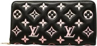 Louis Vuitton Pre-owned Wallets, female, Black, Size: ONE SIZE Pre-owned Fabric Wallet