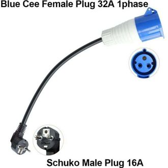 OEM Adaptador De Enchufe A Toma De Corriente Cee De 230 V Y 32 A Para Camping Y Caravanas - Crezuo