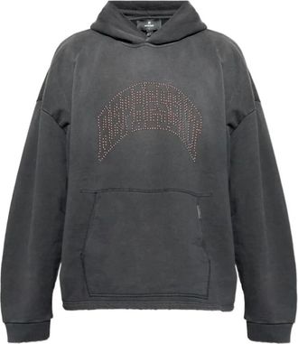 Represent Embellished Hoodie - Heren - Hoodies - Zwart - L - Katoen - Hoodies & sweatvesten