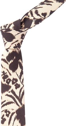 Ferragamo Brown Silk Tie