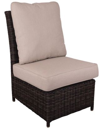 Courtyard Casual Cheshire Armless Middle For Sectional Middle Chair Can Not Recline Solution Dyed Acrylic