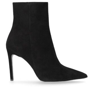 NCUB Mil Black Heeled Ankle Boot