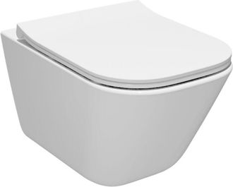 Roca Roca - Inodoro Suspendido Gap Sin Brida+ Asiento Slim Amortiguada (a34647lgap)