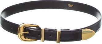 Celine Celine Western Leather Belt