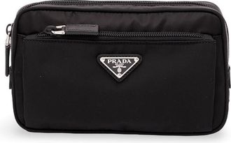 Prada Re-Nylon And Saffiano Leather Belt Bag