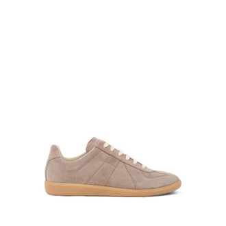 Maison Margiela Replica Panelled Suede Sneakers
