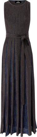 Missoni Metallic-thread Belted Maxi Dress