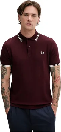 Fred Perry Uomo, Top, Rosso, S, new