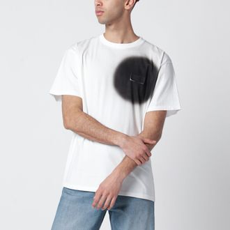 Maison Margiela White T-Shirt With Spray Print