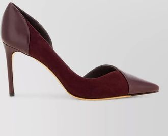 Alexandre Birman leather asymmetric pumps