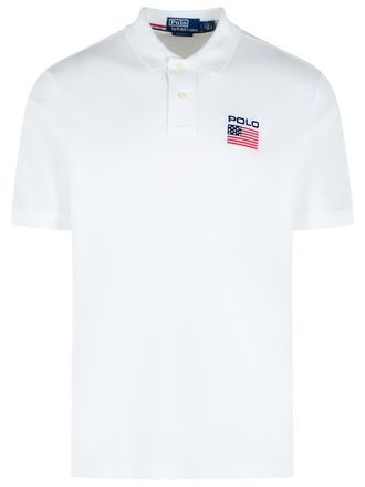 Polo Ralph Lauren White Cotton Polo Shirt