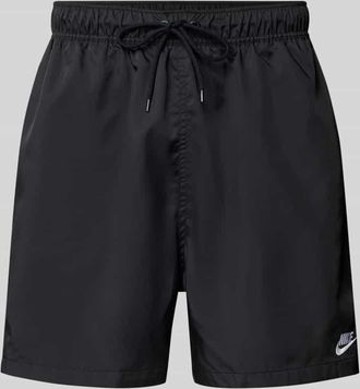 Nike Shorts mit Label-Stitching und elastischem Bund in Black, Gr&ouml;&szlig;e XXL