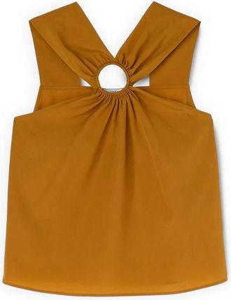 Motivi Sleeveless Tops - Dames - Tops zonder mouwen - Geel - L - Tops