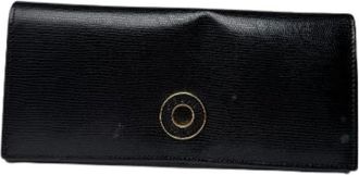 Celine Pre-owned Wallets, female, Black, Size: ONE SIZE Pre-owned Leather Wallet