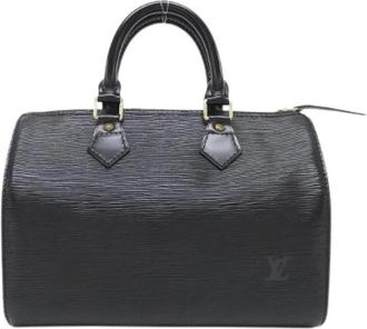 Louis Vuitton Pre-owned Handbags, female, Black, Size: ONE SIZE Pre-owned Epi Boston Bag