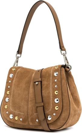 Gianni Chiarini Helena Round - Dames - Schoudertassen - Bruin - ONE Size - Leer - Tassen