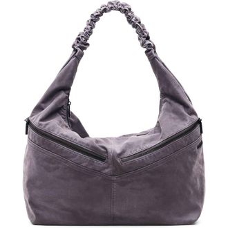 Desigual Grommet Trim Faux Leather Shoulder Bag in Purple at Nordstrom